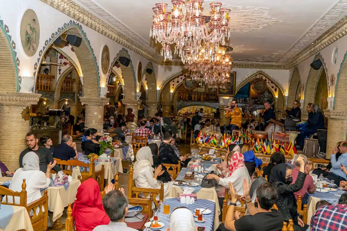 پیام تبلیعاتی برای رستوران